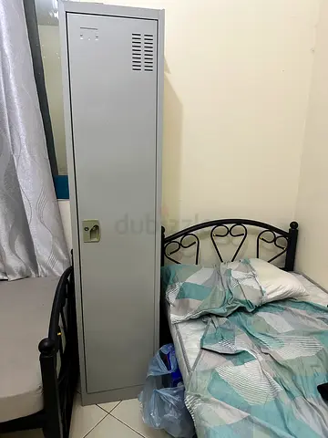Single cupboard with bed set