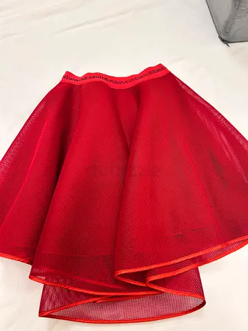 Red women's top - size M (maroon knit blouse)