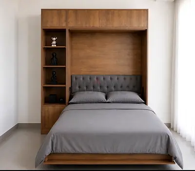 Luxury King Size.. Murphy Bed with Mattress a few Months.. The original price is 7,000.