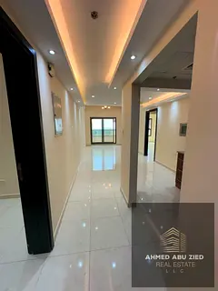 1BR hall with maid’s room and 2 bathrooms for annual rent in Emirates City Towers, Ajman, on Sheik