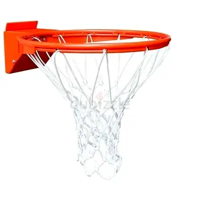 JOEREX Basketball Ring with Net (Solid) Heavy-Duty Steel Basketball Rim with Net -  Brand New
