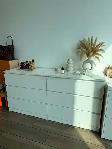 IKEA WHITE CHEST OF DRAWERS