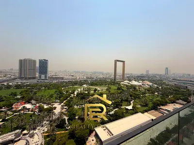 شقة مفروشة بغرفتي نوم | بارك جيت ريزيدنس B | إطار دبي وإطلالة على حديقة زعبيل