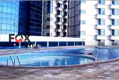 Own a fully furnished, ready-to-move-in studio in Falcon Towers with parking.