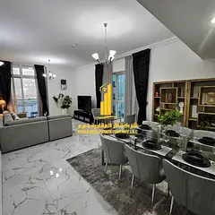 With a distinctive sea view, the most luxurious and elegant two-bedroom apartment with a living room
