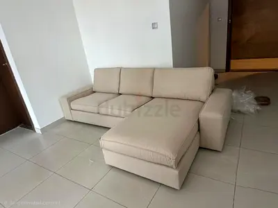 IKEA kivik L Shape sofa beige