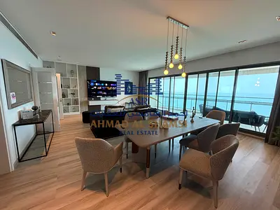 Fully Renovated 3BR + Maids Room || Direct Beach View || Chiller Free || Private Beach Access || All Amenities Free