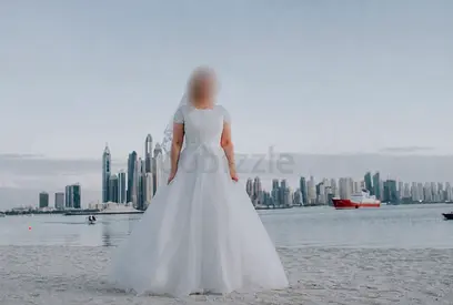 Italian Designer Wedding Dress – Size 12