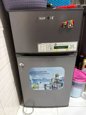 Small double-door refrigerator - very good working condition