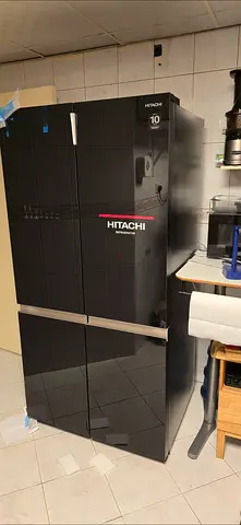 Spacious Four-Door Refrigerator — Good Condition