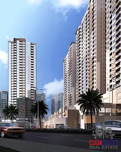 25th floor 1BHK apartment in Ajman Phase 2 with full.sea view