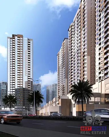 25th floor 1BHK apartment in Ajman Phase 2 with full.sea view