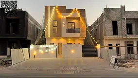 Luxury villa in Al-Haliou 2 on the main street | 3 master bedrooms | Price includes registration fee
