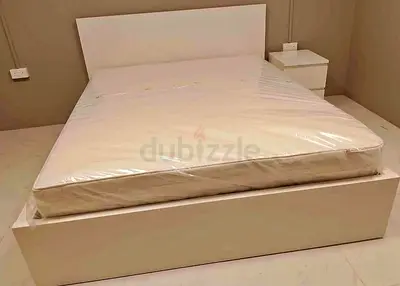 IKEA malam bed with mattress King size bed