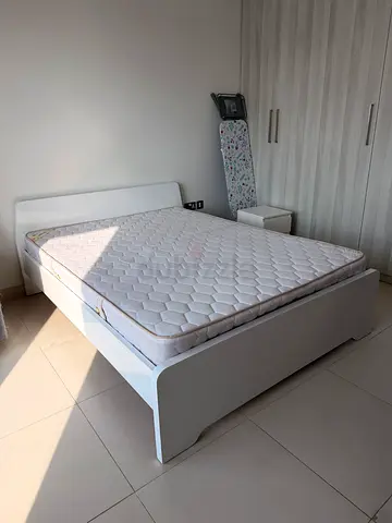 Queen bed + Mattress for sale