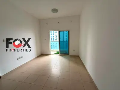 One-bedroom apartment with a living room for annual rent in Ajman, in City Tower Towers, in the Al