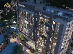 Own a studio at the price of rent in Dubai, located in an area experiencing strong economic growth. 