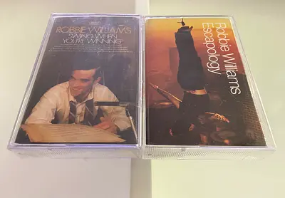 2 Robbie Williams Music Cassettes
