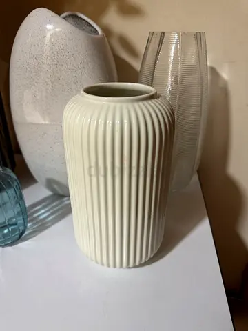 Decorative Ceramic Vases - Neutral Tones