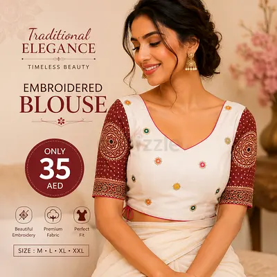 Embroidered Traditional Women's Blouse