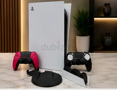 PS5 + 2 Controllers + Official Charging Station