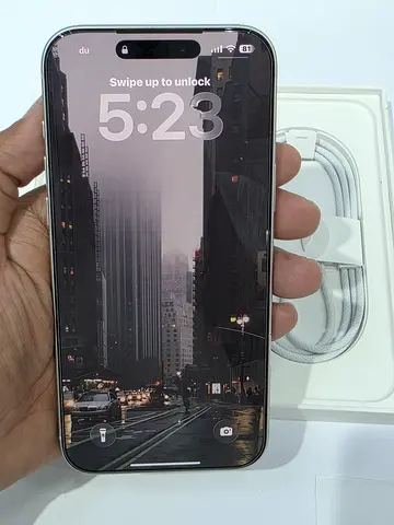 IPHONE 17pro Max 256GB SILVER 100% health
