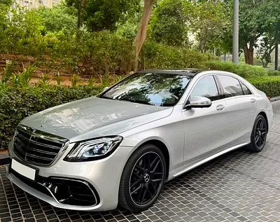 VIP ELITE AMG MERCEDES S500 — S63 KIT — ALKANTARA  ROOF — SPECIAL ORDER ROYAL WOOD — GCC SPECS