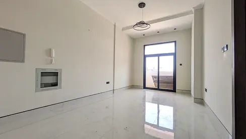 Brand New 1bhk apartment available only 43k balcony| built-in wardrobe| in Al Jada sharjah