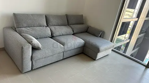 Excellent ikea eskilstuna L shape sofa bed