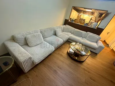 Perfect Condition Pan Home Corner Sofa Sets