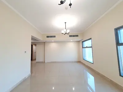 Chiller free 2 Bhk with maid room parking free maintenance free 1 month free