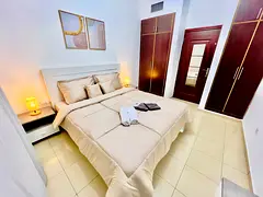 2BHK with balcony for monthly rental in Al Nahda 1 near Day to Day