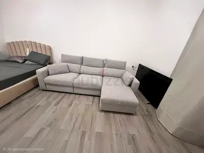 IKEA Eskilstuna L Shape Sofa Bed Grey