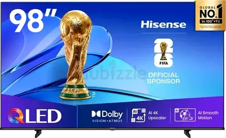 Hisense 98 inch QLED model 2026