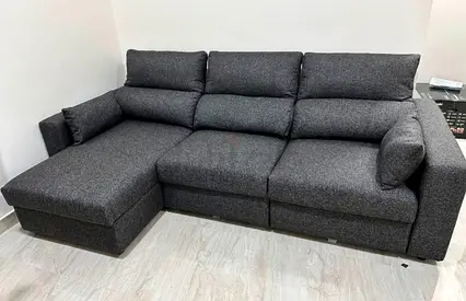 Excellent condition IKEA esklstuna lshape sofa bed dark grey