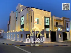 Corner villa on two streets in Al Zahia, behind Al Qabail Mall | Luxurious location and exquisite de