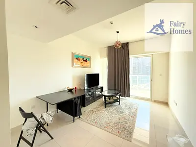 Furnished 1BR Apartment | AG Tower Business Bay | Canal & Park View