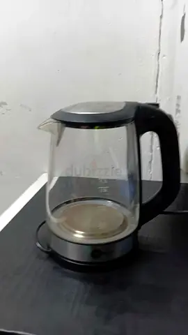 Glass Electric Kettle - 1.7L, Used, Good Working Condition