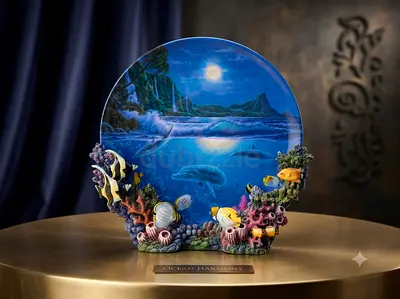 The Hamilton collection - Moonlight paradise - Collectible Figurine - 23 x 20 cm