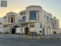 Bright Corner Villa – Ajman Corner on the main street at a special price including electricity and