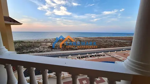 Spacious 2 bedroom apartment for sale in Al Hamra village- Full sea view