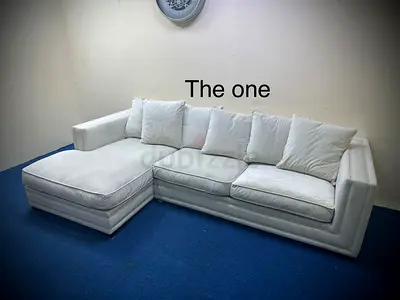 As like new condition the one brand lshape sofa