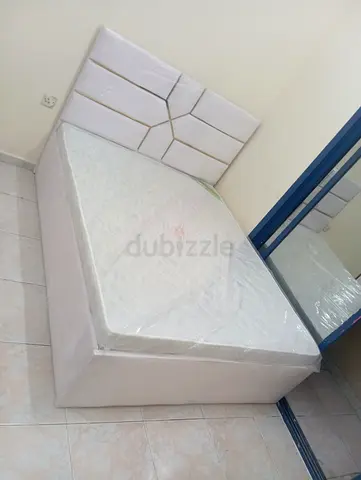 Brand new velvet queen size bed with medical mattress available.