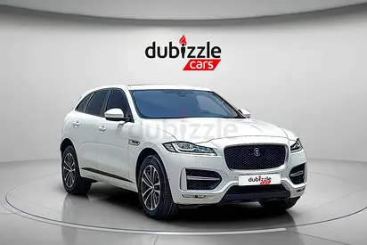 AED 836/month | 2019 Jaguar F-Pace  | GCC Specs | Ref#501195