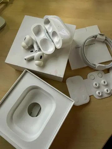 Apple AirPods Pro (2nd gen) with original case and extra ear tips - Good condition