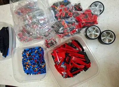 LEGO Ferarri SP3 Unfinished Project!