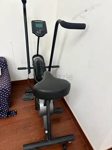 Used upright exercise bike with digital monitor - good condition