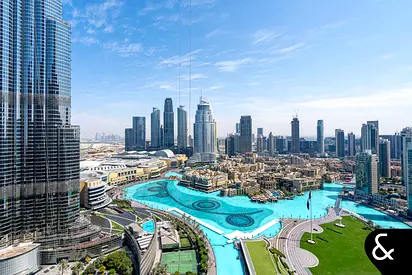 Half Floor Penthouse | Burj & Fountain Views