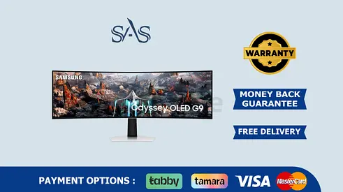 Samsung | 49 Inch | Odyssey OLED G9 | 240Hz | New | Free Delivery | Warranty | LS49CG934SUXEN