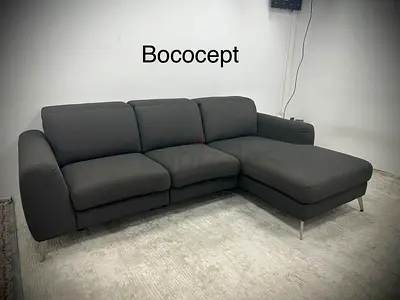 As perfect condition bococept lshape sofa